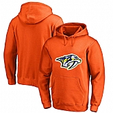 Men's Customized Nashville Predators Orange All Stitched Pullover Hoodie,baseball caps,new era cap wholesale,wholesale hats